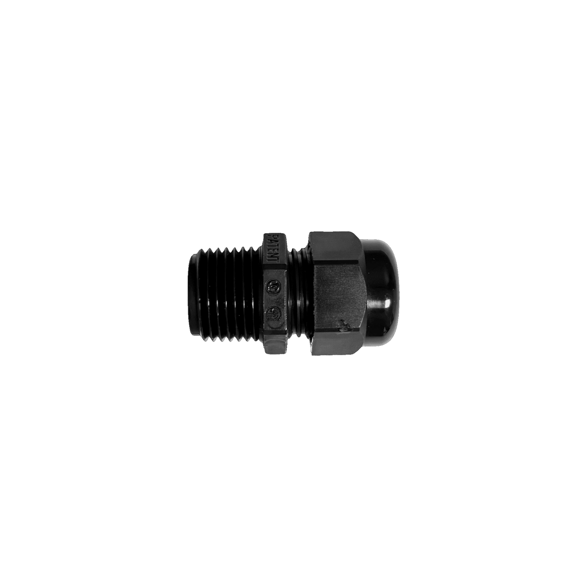 Nylon Injection Fitting 8M — shown from the opposite side