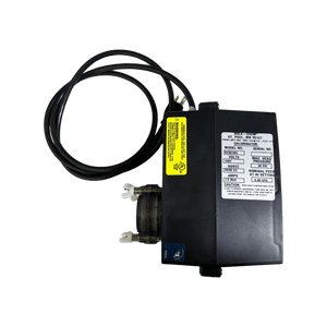 Pro Series 301 Peristaltic Chemical Metering Pump — close-up of the timer dial and tube connections