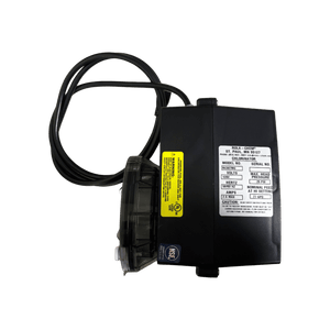Pro Series 307 Peristaltic Chemical Metering Pump — close-up of the timer dial and tube connections