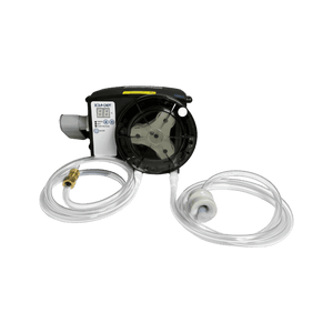 Pro Series 307 Peristaltic Chemical Metering Pump — three-roller pump head on the conduit-entry housing