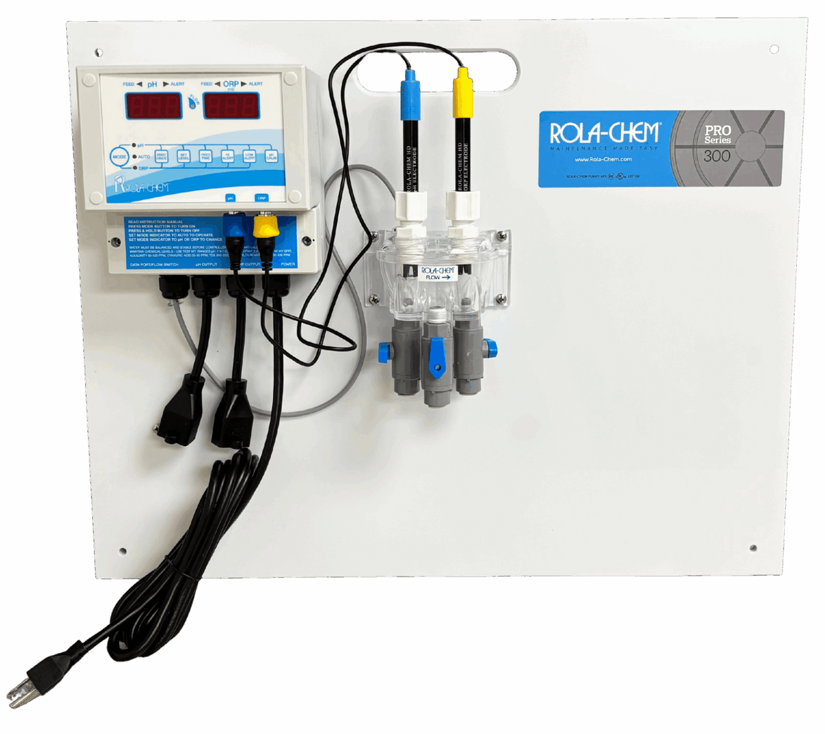 Rola-Chem RC554XP Ready-to-Mount pH/ORP Chemical Dosing System