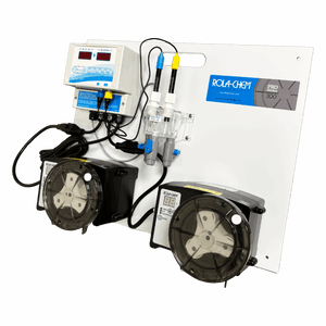 RC554XP Ready-to-Mount pH/ORP Chemical Dosing System — the 2 x 38 GPD Standard Probes option from the opposite side
