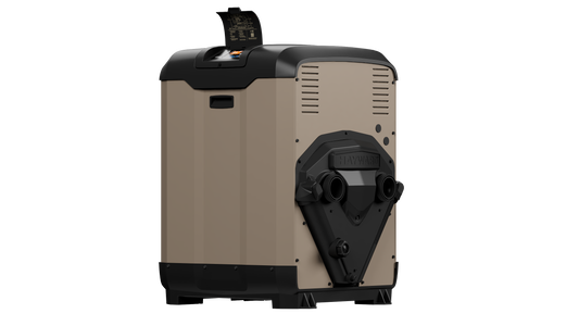 Hayward Universal HC Series 275,000 BTU Dual Fuel Heater w/ OmniX — front view