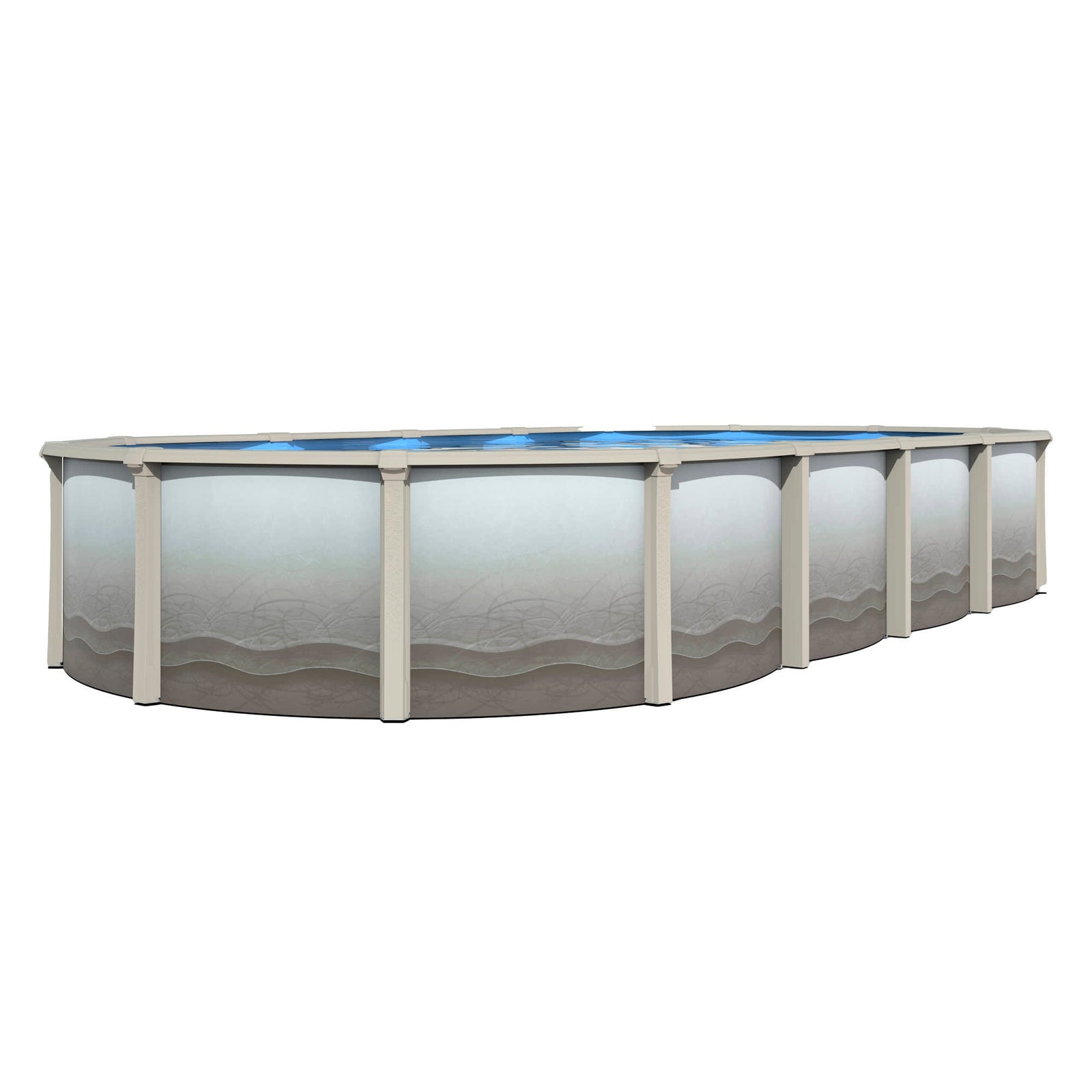 Blue Wave Trinity Round Pool ONLY Above Ground Pool