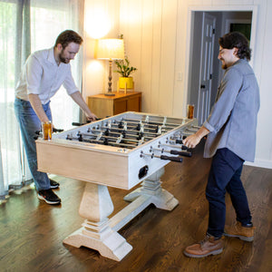 Hathaway Montecito 55-in Foosball Table Game Room Table — shown in use