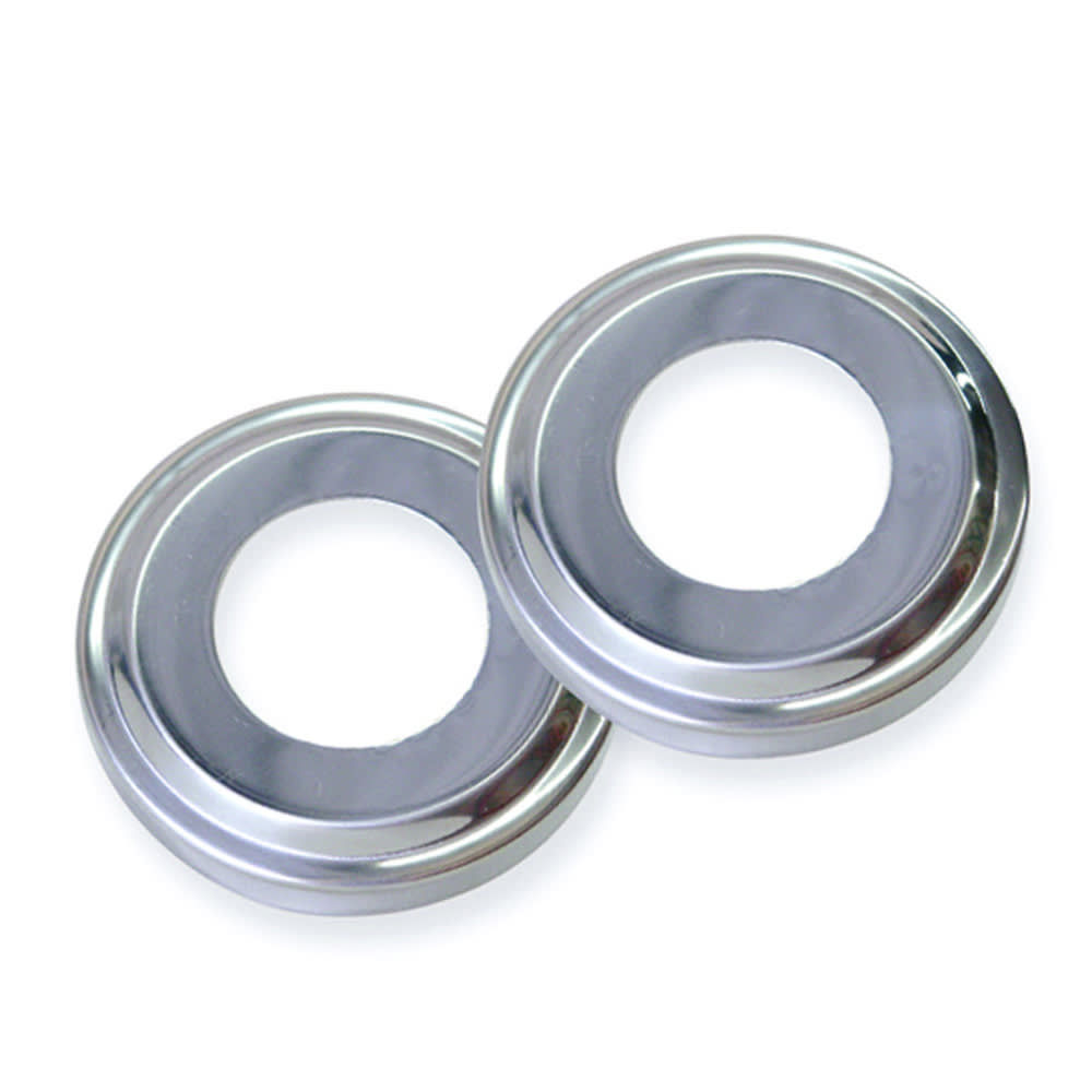 Swimline Stainless Steel Escutcheons for Pool Handrail - Pair Pool Cleaner &amp; Maintenance