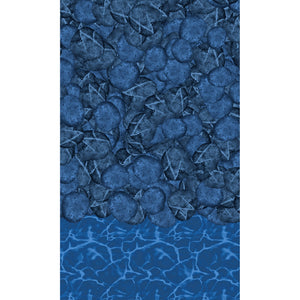 Blue Wave Pebble Cove Heavy Gauge Unibead Liner - 52-in Pool Liner