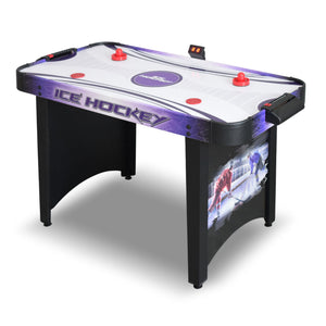 Hathaway Hat Trick 48-in Air Hockey Table with LED Scoring Game Room Table