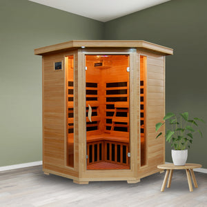 HeatWave Sante Fe Sauna Sauna & Spa — shown from the opposite side