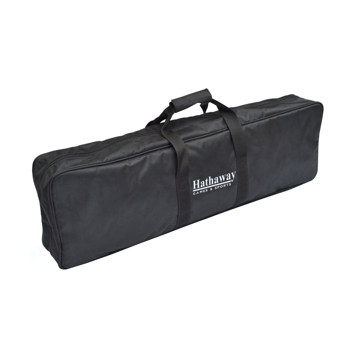 Hathaway Deluxe Croquet Set - carrying bag from the front showing the zip and twin handles