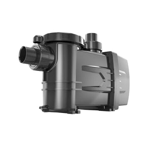 Blue Wave FlowXtreme PRO VS Pool Pump - front three-quarter view showing the strainer pot and union