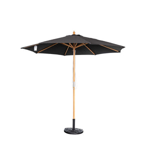 Island Umbrella Cenote 9-ft Octagon Hardwood Market Umbrella - Breez-Tex Patio Furniture & Umbrella