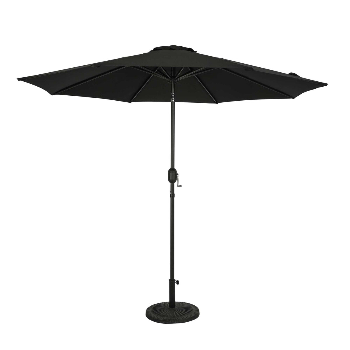 Island Umbrella Trinidad 9-ft Octagon Market Umbrella - Polyester Patio Furniture &amp; Umbrella