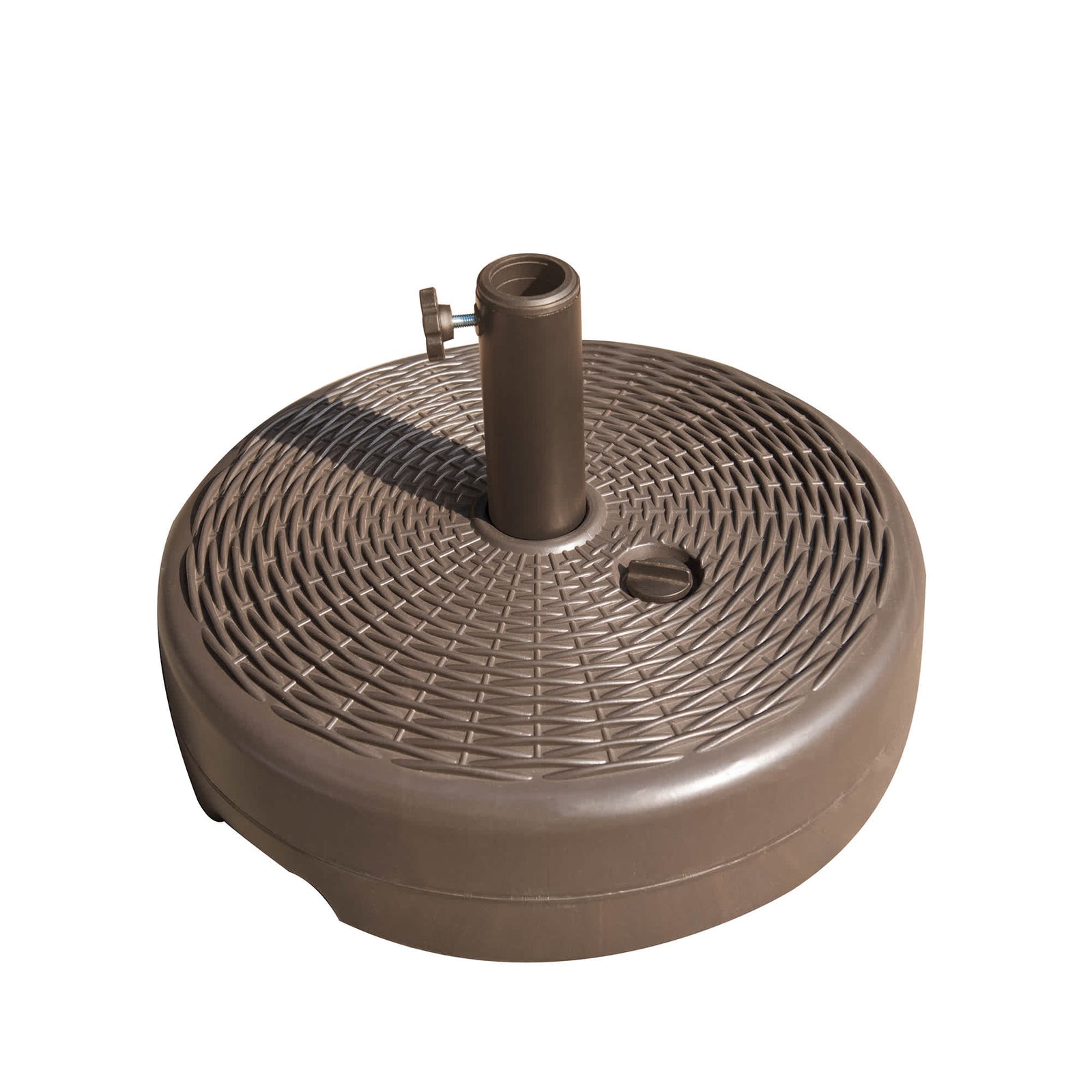 Island Umbrella 7.5ft Fillable Umbrella Base for 1.5in-1.9in Diameter Pole - Bronze Patio Furniture & Umbrella