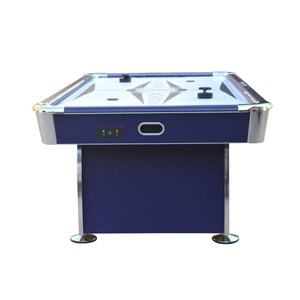 Hathaway Phantom II 90-in Air Hockey Table with LED Scoring and Lights Game Room Table — shown from the opposite side