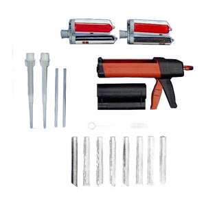 Duraflex 1M / 3M Stand Hilti Insert & Epoxy Anchor Kit 906-1M/3M-WD / 908 / 909 on white background