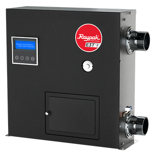 Raypak E3T commercial electric heater cabinet with side water connections