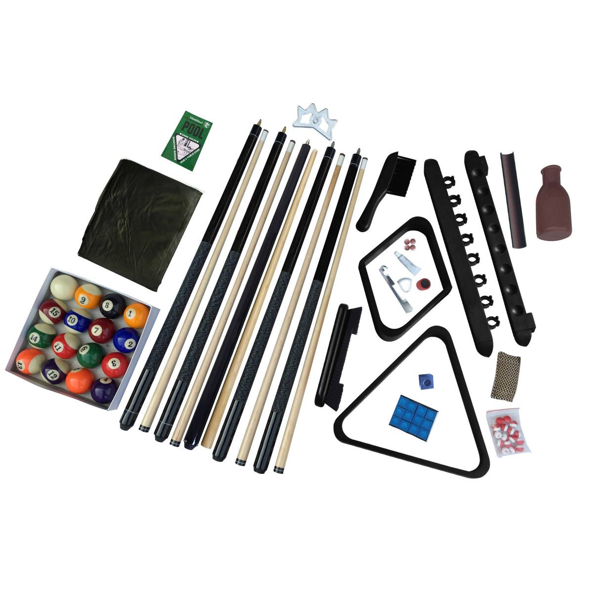 Hathaway Deluxe Billiards Accessory Kit Game Room Table