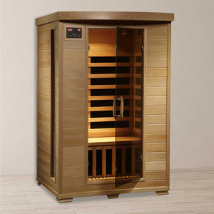HeatWave Coronado Carbon Sauna Sauna & Spa — shown from the opposite side
