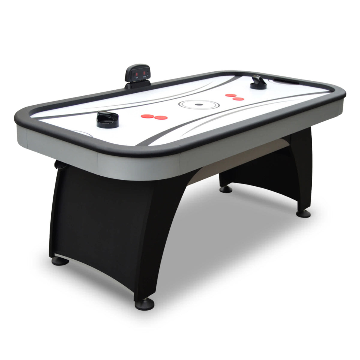 Hathaway Silverstreak 72-in Air Hockey Table with LED Scoring Game Room Table