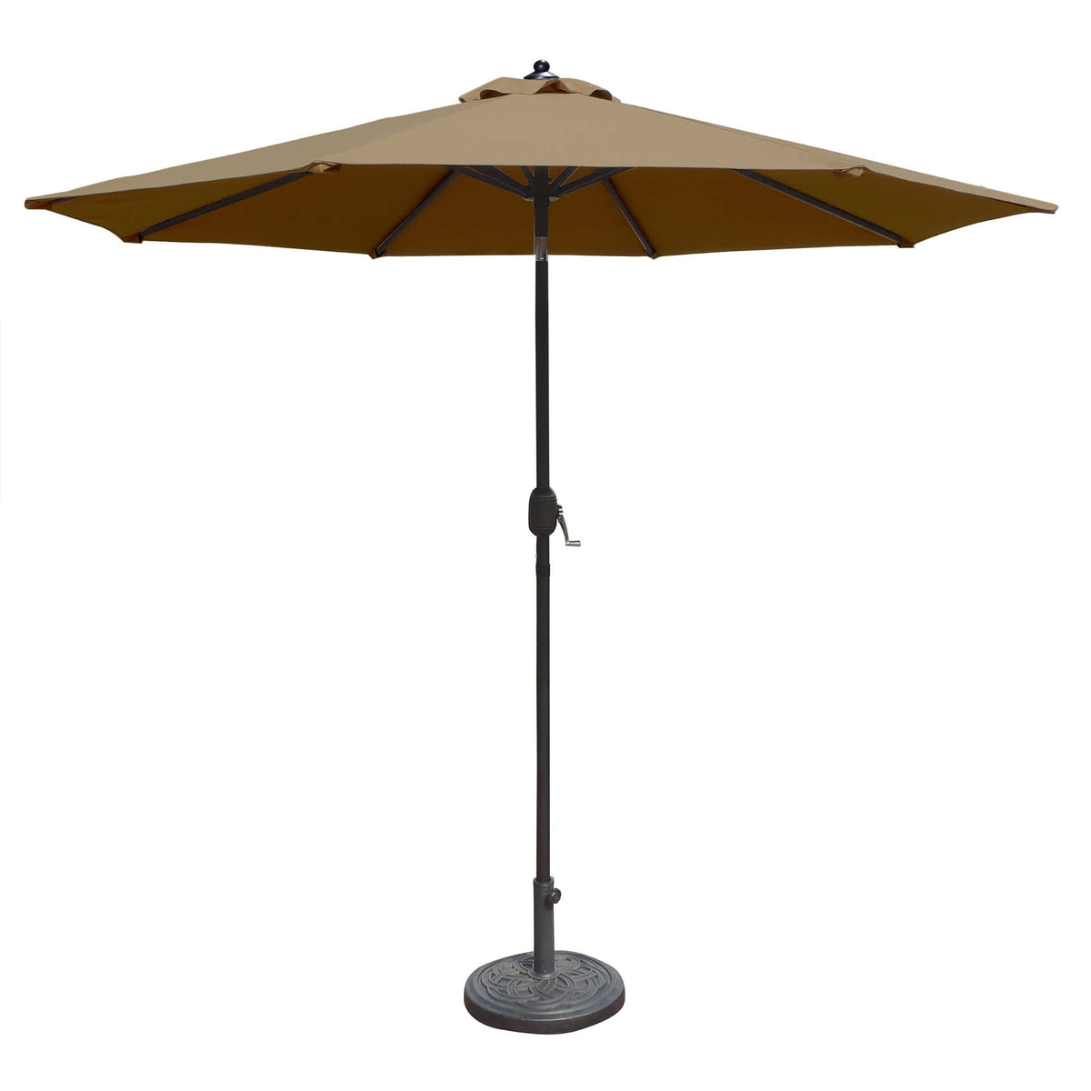 Island Umbrella Mirage 9-ft Octagonal Market Umbrella with Sunbrella Canopy Patio Furniture &amp; Umbrella