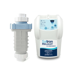 Solaxx Saltron Reliant 25,000 gallon salt chlorine generator, cell and control box pair