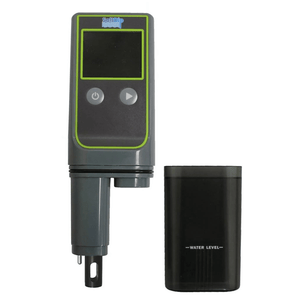Solaxx SaltDip salt reader with the sample cup removed from the base of the meter