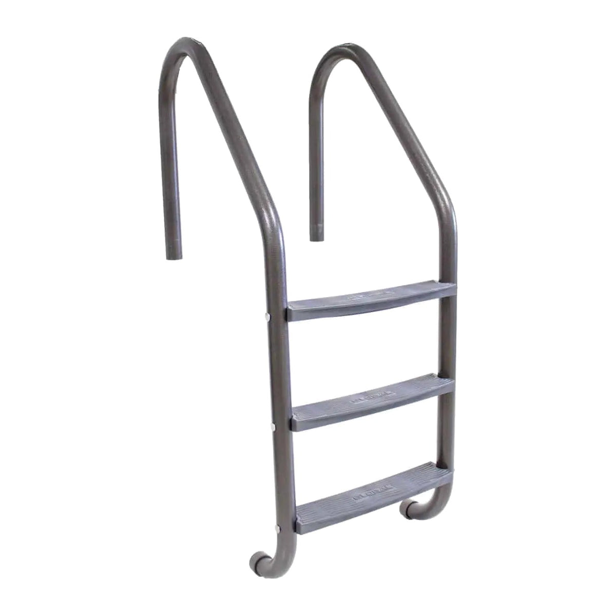 Global Pool Products Classic 3-Step In-Ground Pool Ladder on white background