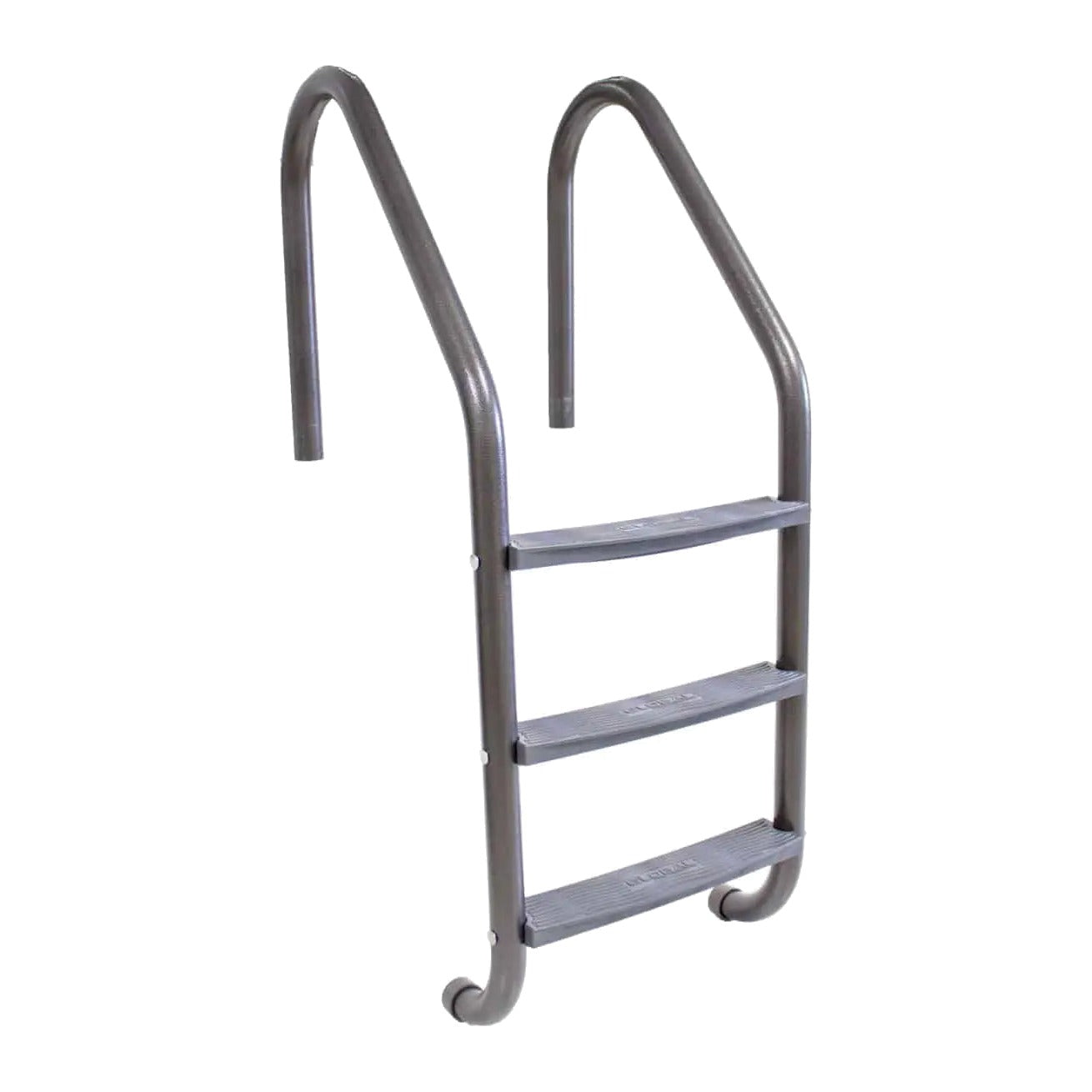 Global Pool Products Classic 3-Step In-Ground Pool Ladder on white background