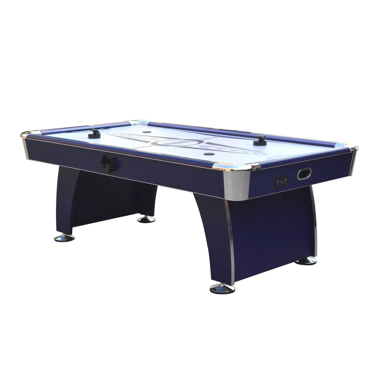 Hathaway Phantom II 90-in Air Hockey Table with LED Scoring and Lights Game Room Table