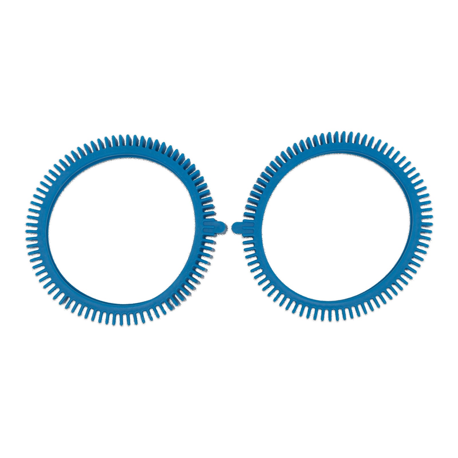 Hayward 896584000-143 Tire, Front Super Hump Blue 2/Per, product photo on white background