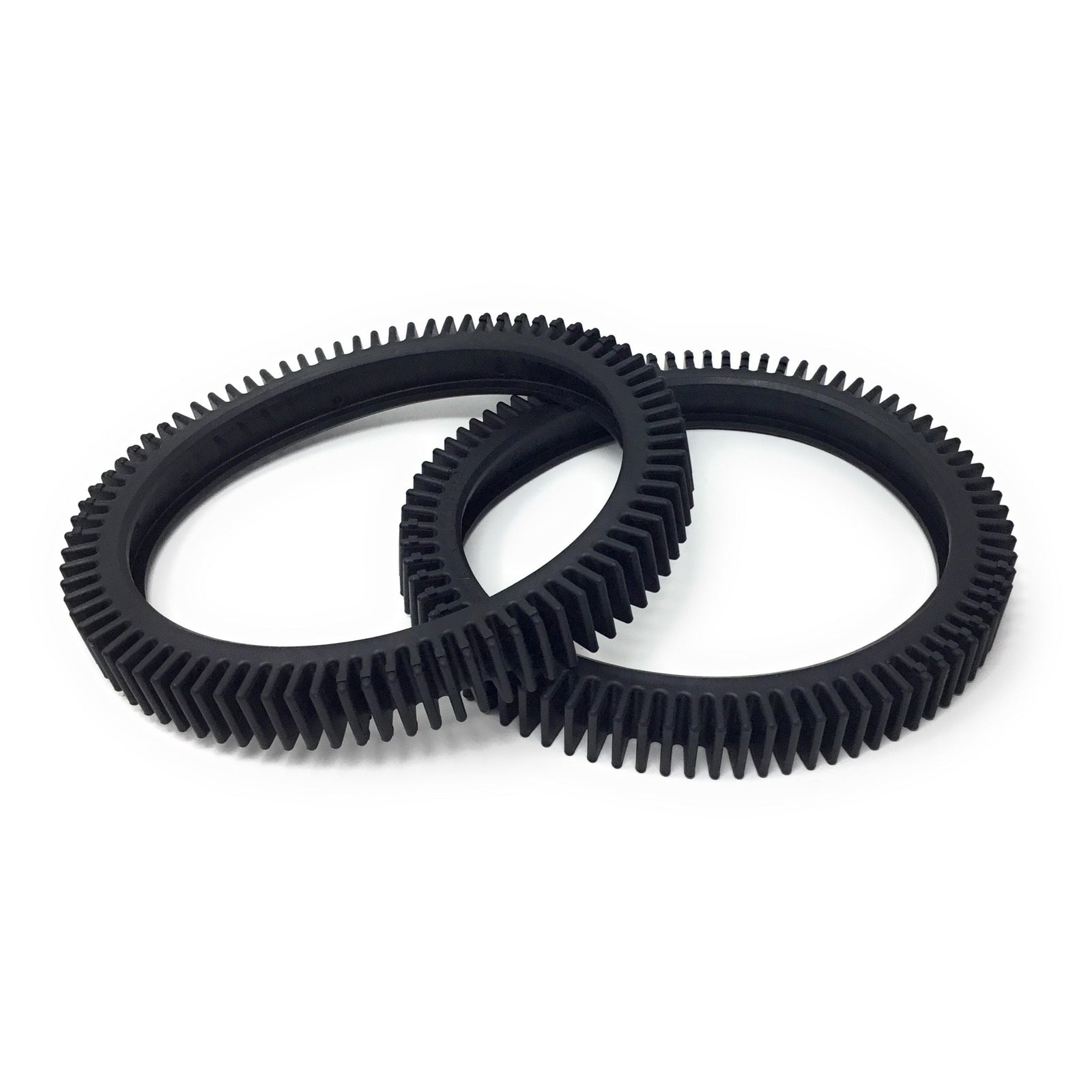 Hayward 896584000-563 Tire, Black, Back 2 Per Kit, product photo on white background