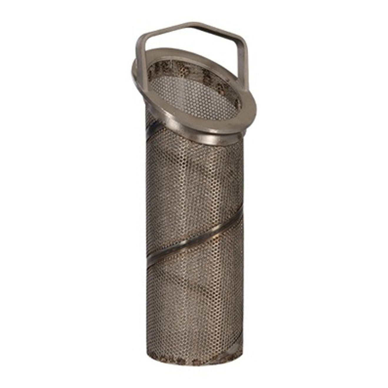 Hayward BS71080 80 Mesh Stainless Steel Basket for 1" SB, product photo on white background