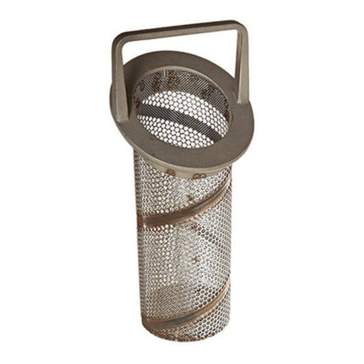 Hayward BS72020 20 Mesh Stainless Steel Basket for 2" SB, product photo on white background