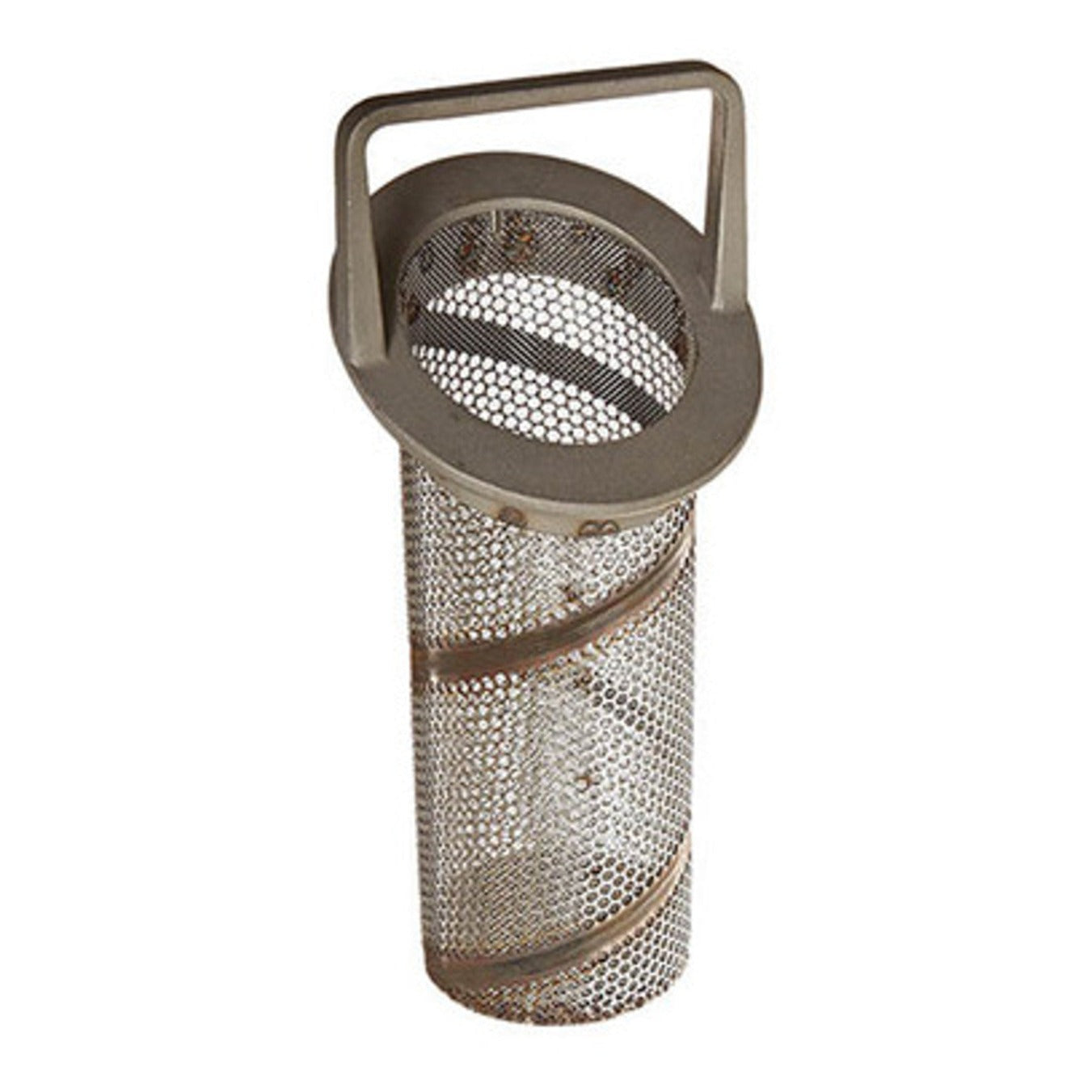 Hayward BS72020 20 Mesh Stainless Steel Basket for 2" SB, product photo on white background