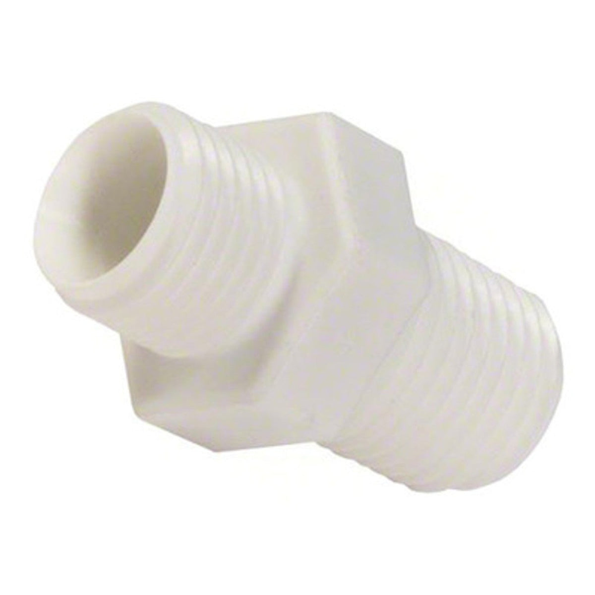 Hayward CLX220P 1/4 in Adapter Fitting, product photo on white background