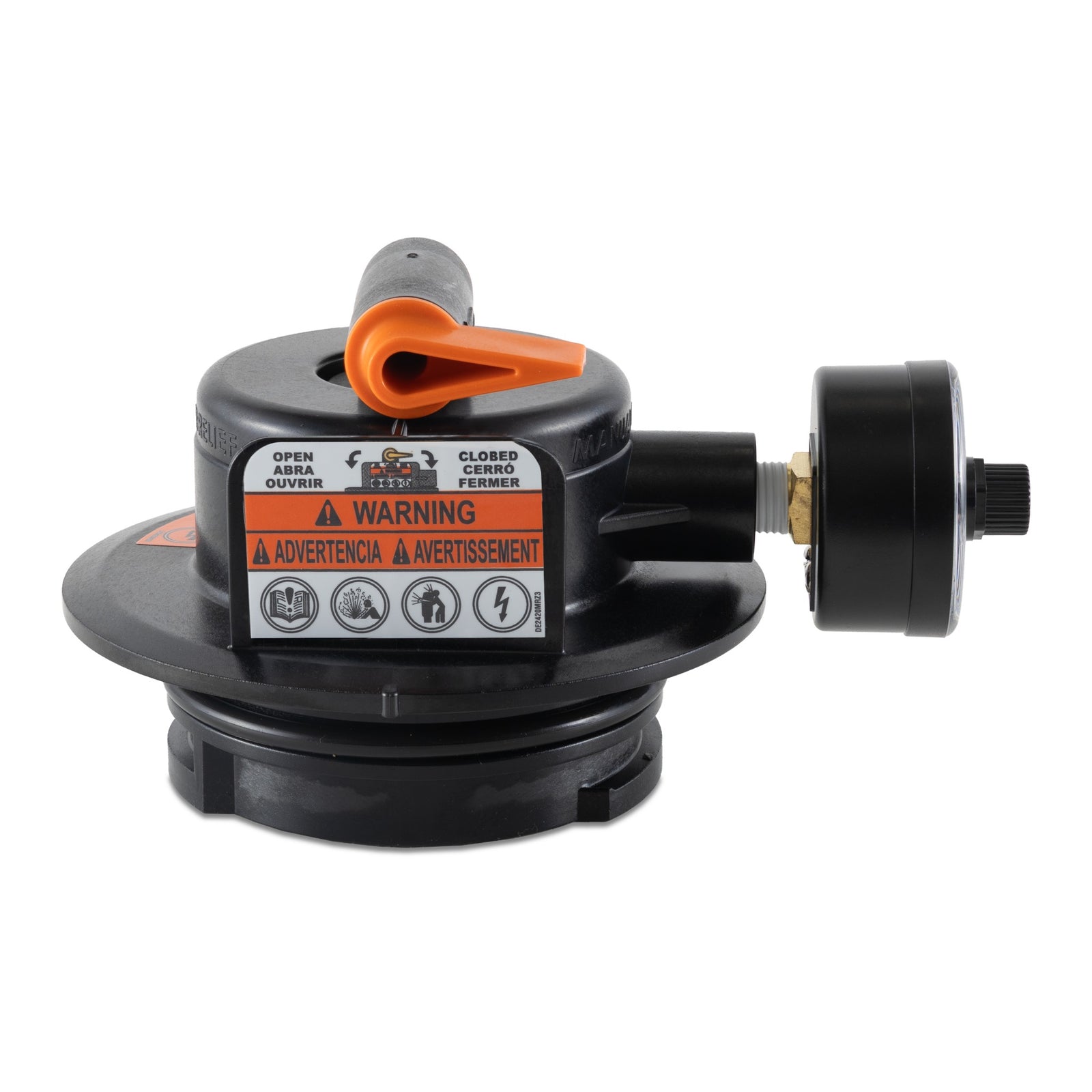 Hayward DEX2420MAR2 Manual Air Relief Assembly, product photo on white background