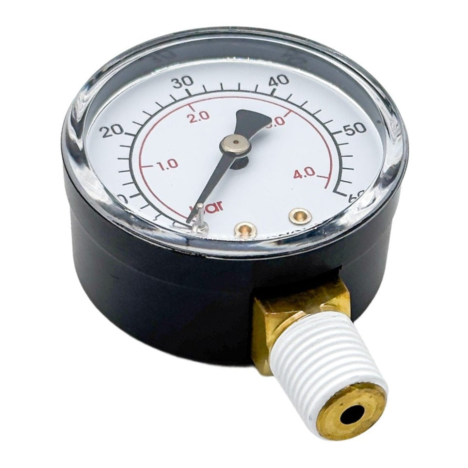Hayward ECX270861 Pressure Gauge Boxed, product photo on white background