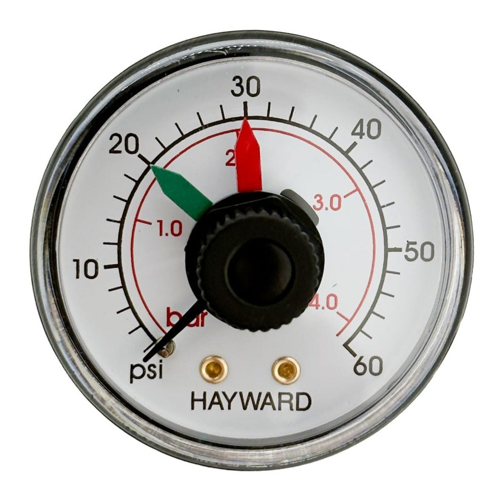 Hayward ECX2712B1 Pressure Gauge with Dial, Boxed, product photo on white background
