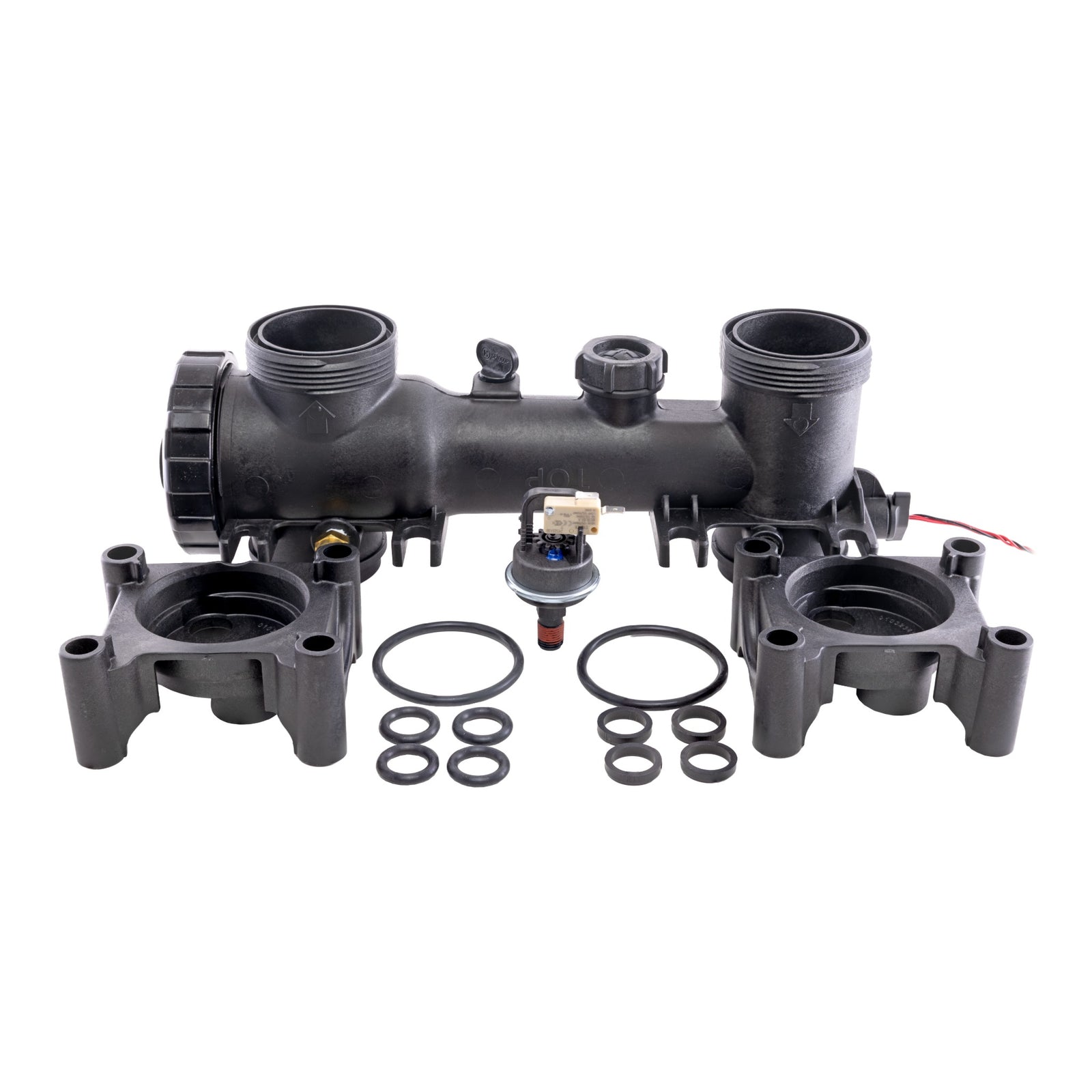 Hayward FDXLFHA1930 Header Assembly, FD Heaters, product photo on white background