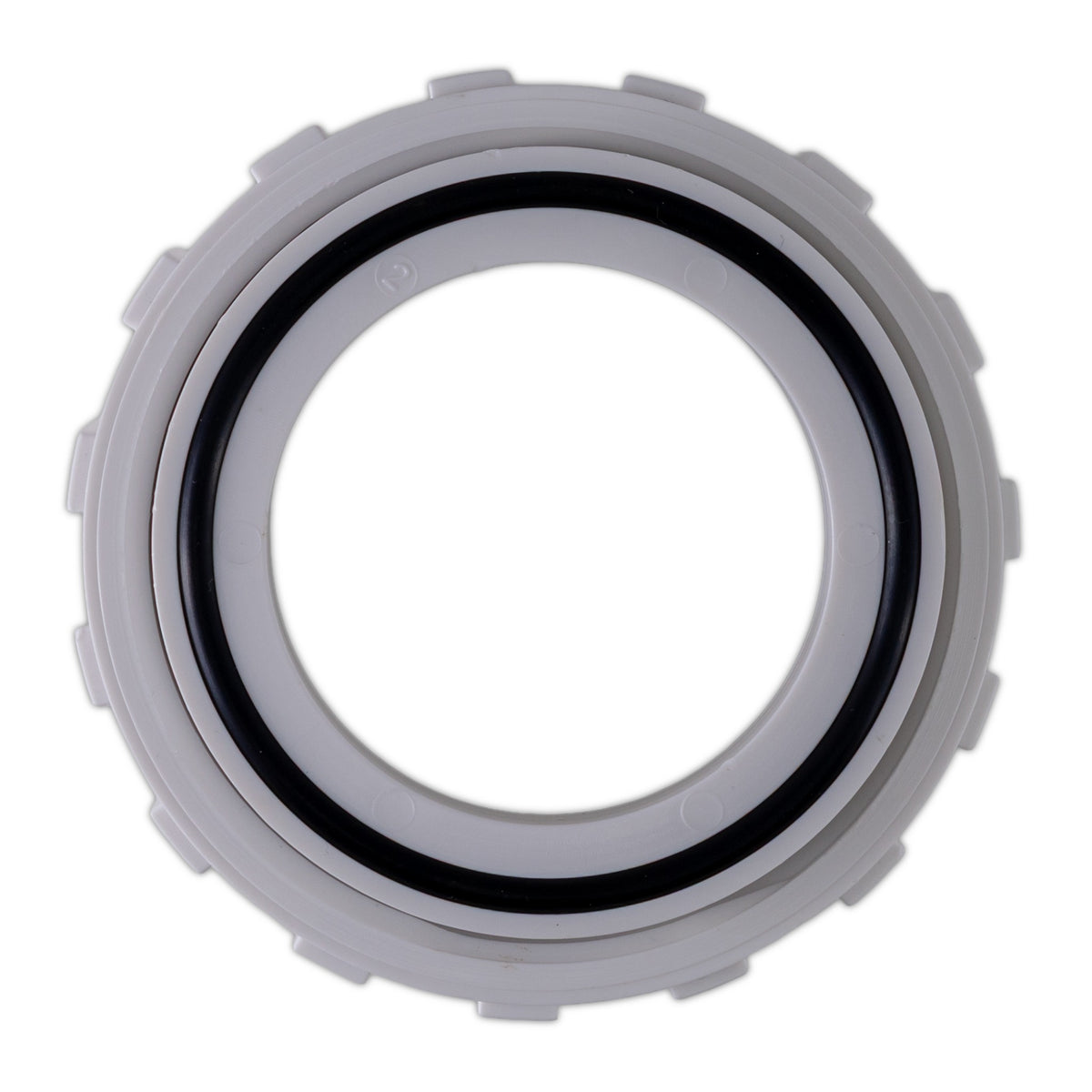 Hayward GLX-CELL-UNION Union-Nut/Tail, 2IN Slip, Buttress Threaded, product photo on white background