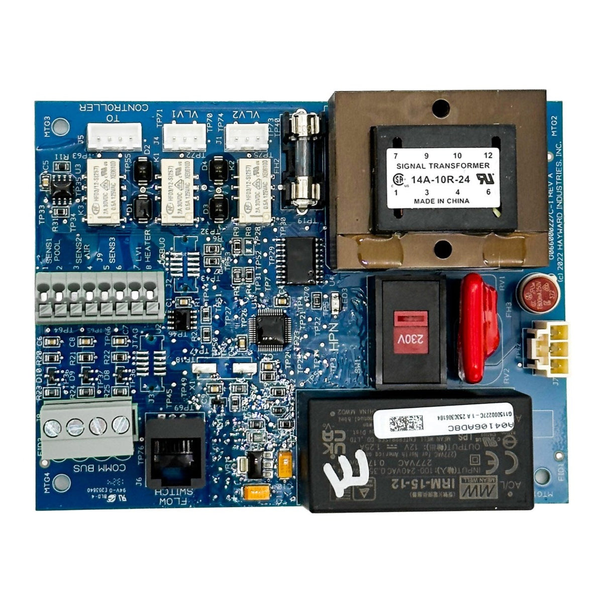 Hayward HLXHIOPCB OmniHub PCB Replacement, product photo on white background