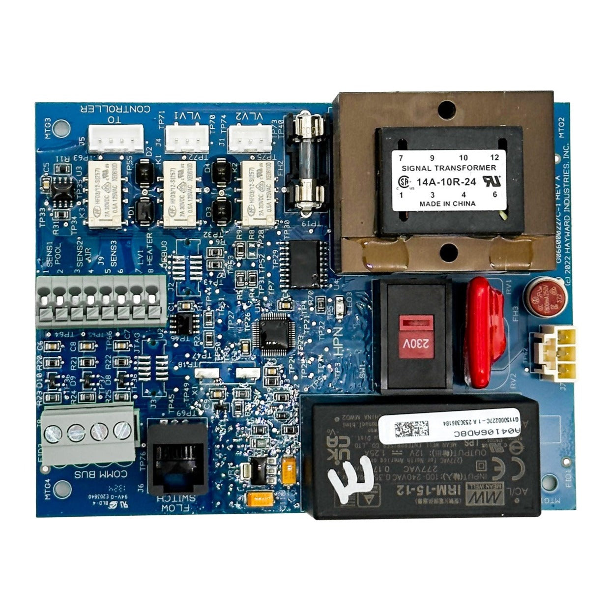Hayward HLXHIOPCB OmniHub PCB Replacement, product photo on white background