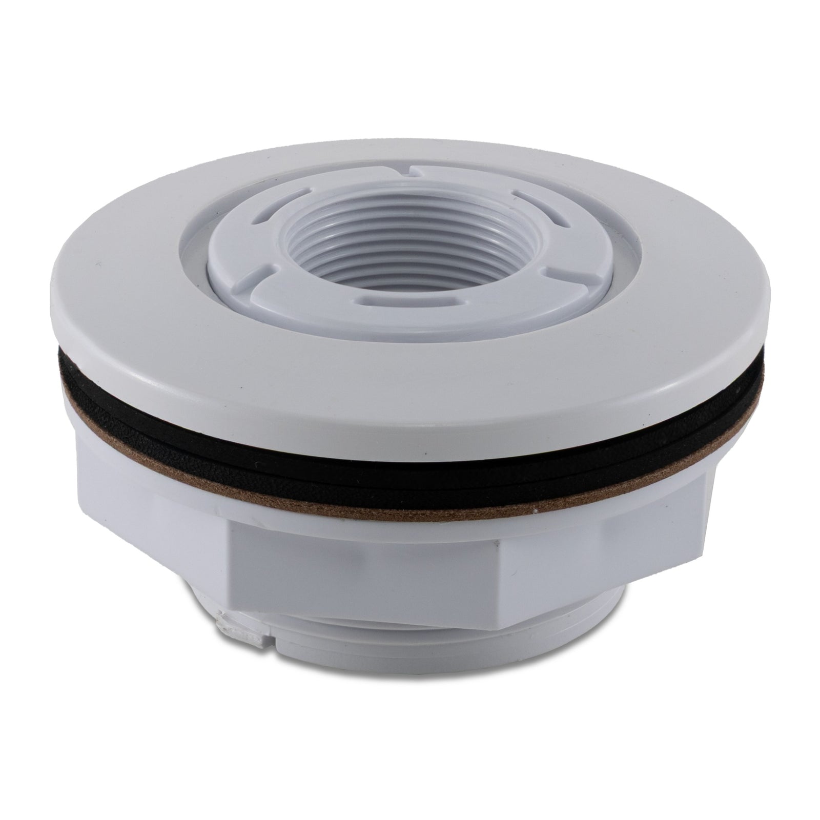 Hayward SP0537AF Accent Light Wall Fitting, Fiberglass, White, product photo on white background