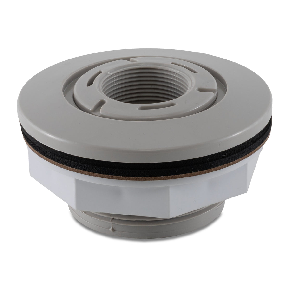 Hayward SP0537AFGR Accent Light Wall Fitting, Fiberglass, Gray, product photo on white background