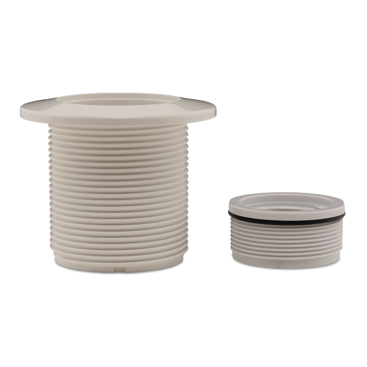 Hayward SP1022S2 2" Socket PVC Return Fitting for Concrete, product photo on white background