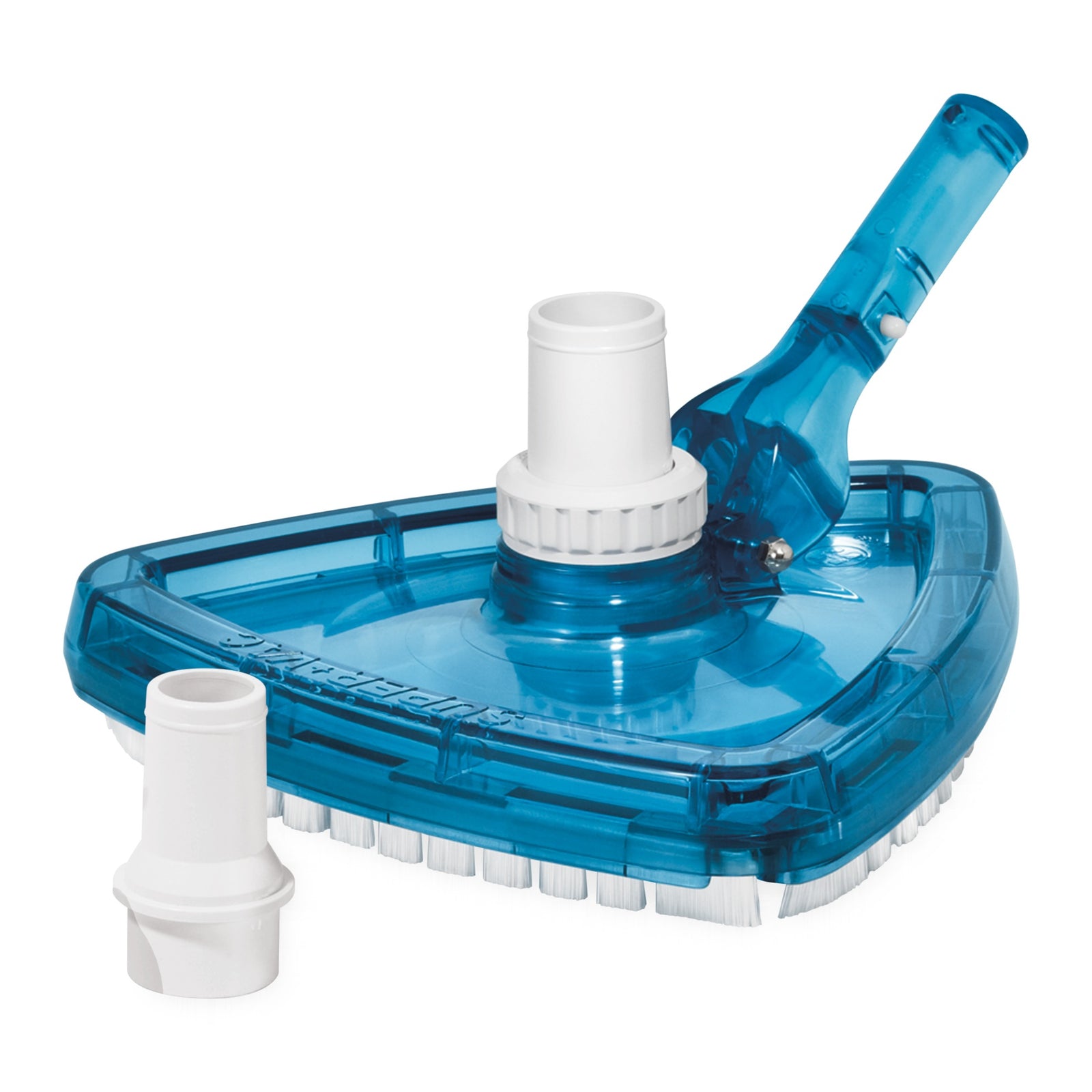 Hayward SP1068 SuperVac with Triangular Vacuum Head, 3 brushes, product photo on white background