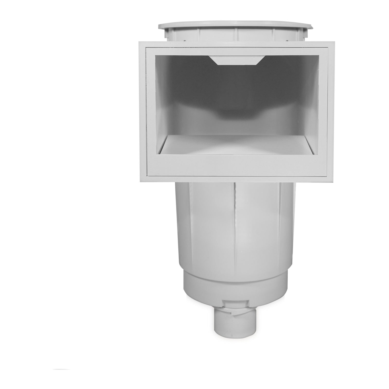 Hayward SP1072S2FVA SkimMaster Round Skimmer, 2" x 2-1/2" Socket, 4.5" Throat, product photo on white background