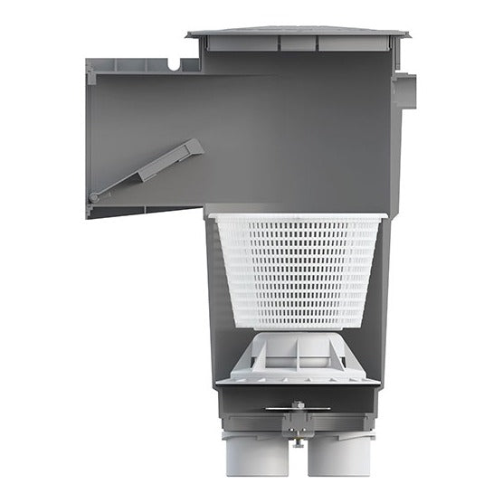 Hayward SP1072S2SQ Standard Skimmer, White, product photo on white background