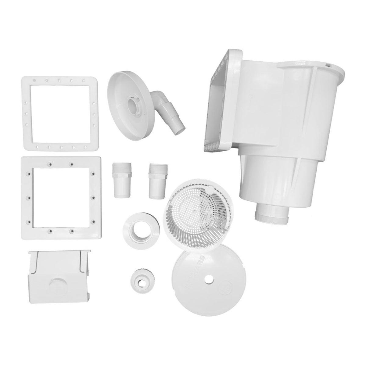 Hayward SP1091LX Dyna-Skim Standard Skimmer with Accessory Kit, product photo on white background